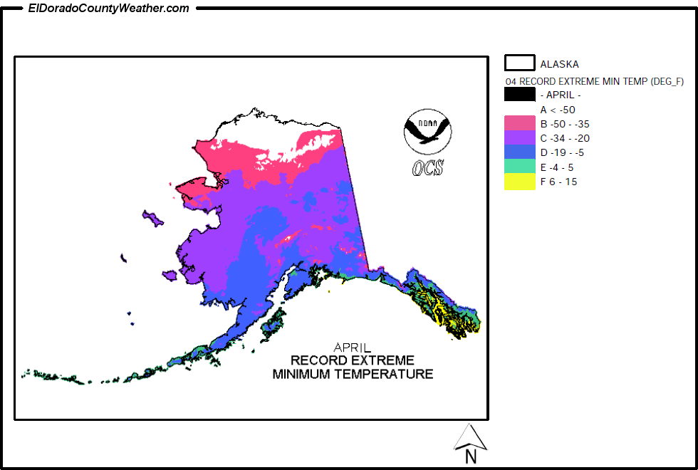 Alaska Annual Record Extreme Minimum Temperature